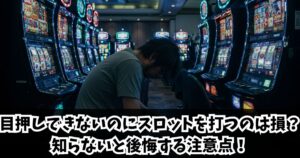 目押しできないのにスロットを打つのは損？知らないと後悔する注意点！