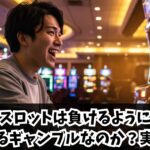 スロットは負けるように出来ているのか検証！業界の仕組みを徹底解説！