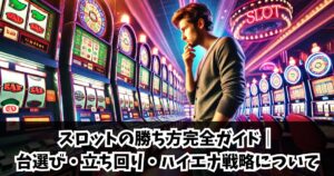スロットの勝ち方完全ガイド｜台選び・立ち回り・ハイエナ戦略について