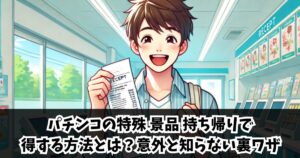 パチンコの特殊景品持ち帰りで得する方法とは？意外と知らない裏ワザも有り