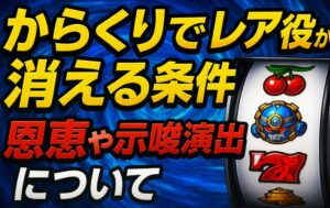 からくりでレア役が消える条件と恩恵や示唆演出について【スマスロ】
