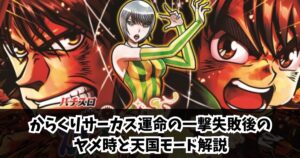 からくりサーカス運命の一撃失敗後のヤメ時と天国モード解説