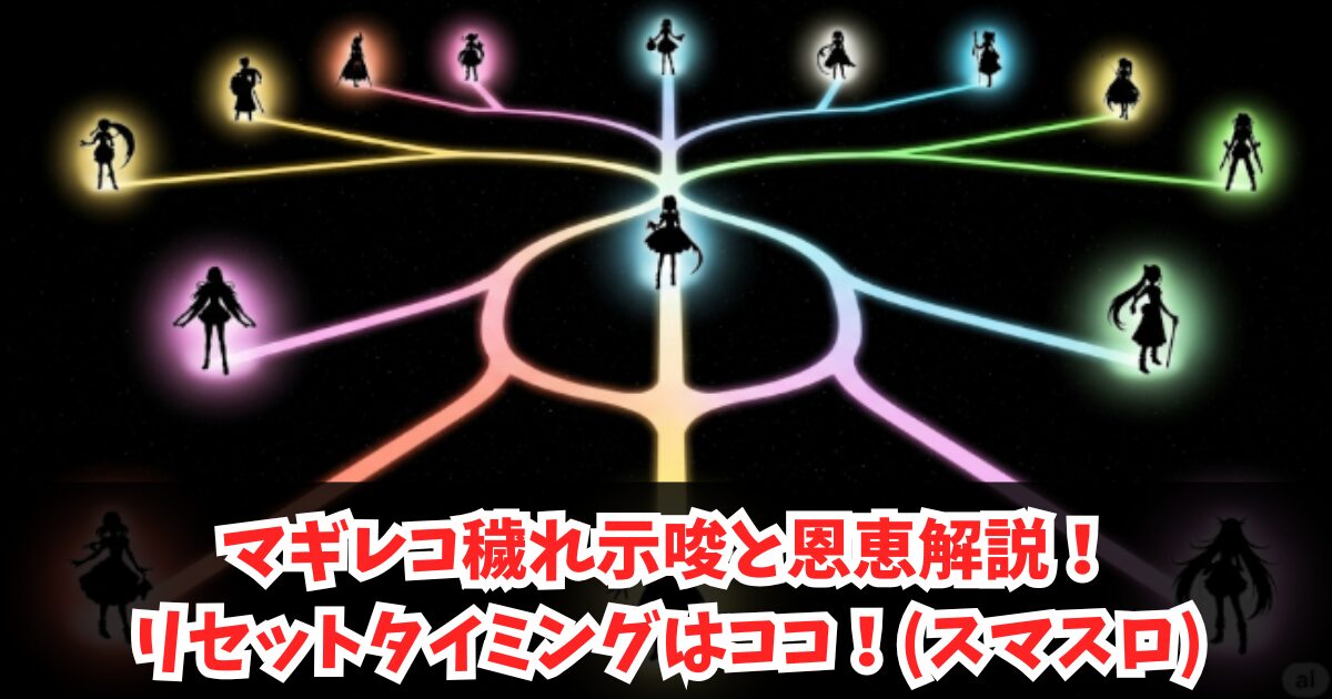 マギレコ穢れ示唆と恩恵解説!リセットタイミングはココ!(スマスロ)