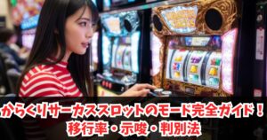 からくりサーカススロットのモード完全ガイド！移行率・示唆・判別法