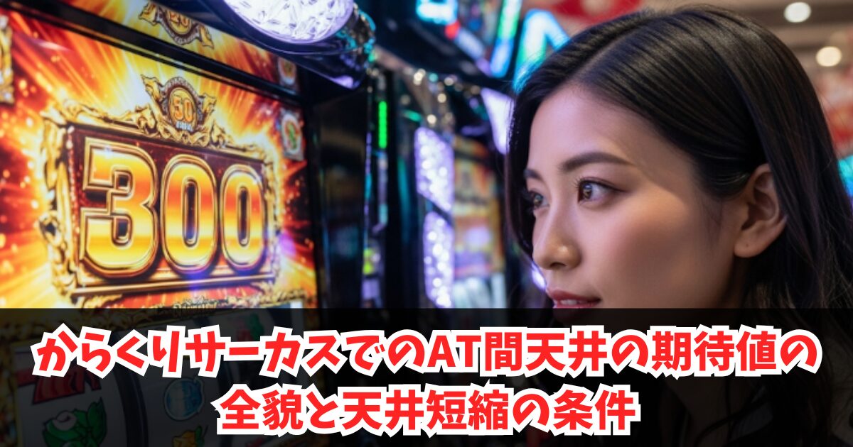 からくりサーカスでのAT間天井の期待値の全貌と天井短縮の条件