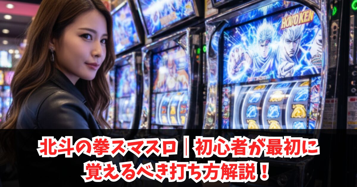スマスロ北斗の拳|初心者でも勝てる打ち方のコツを知り勝率UP
