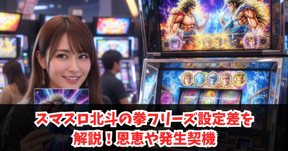 スマスロ北斗の拳フリーズ設定差を解説！恩恵や発生契機