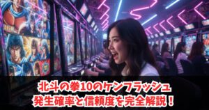 北斗の拳10のケンフラッシュ発生確率と信頼度を完全解説！
