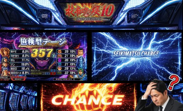 北斗の拳10での神拳勝舞の確率や基本