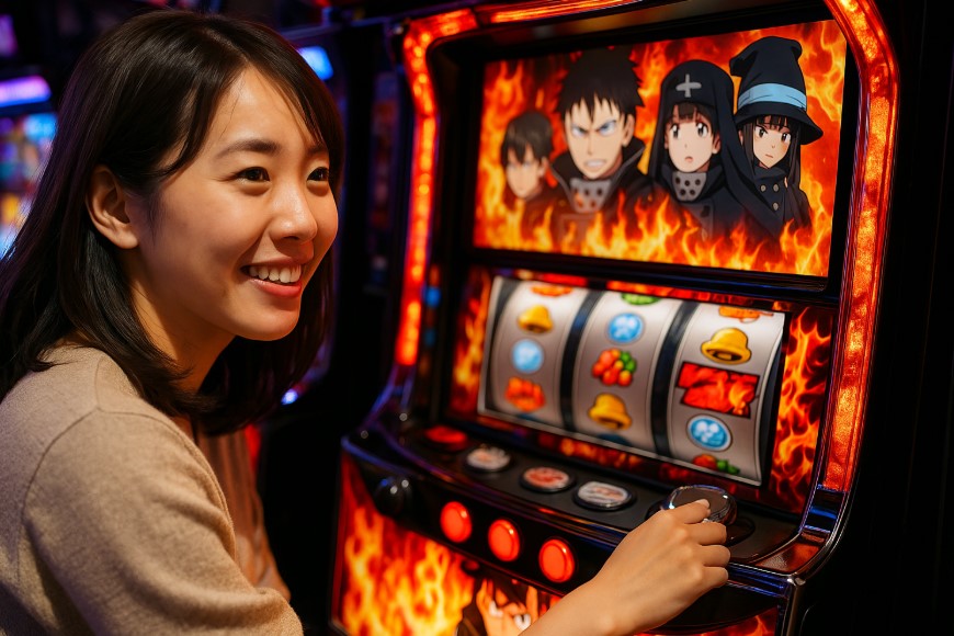 ラッキーすけべられボーナスのストック示唆と平均【スマスロ炎炎】