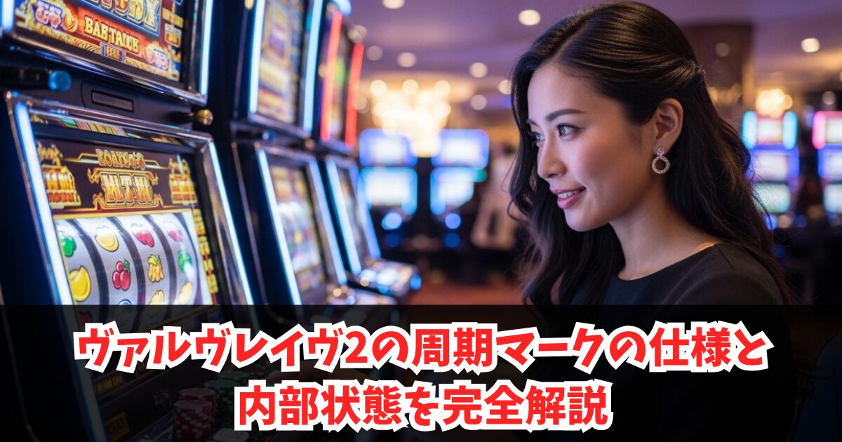ヴァルヴレイヴ2の周期マークの仕様と内部状態を完全解説