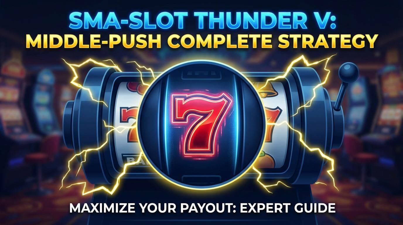 スマスロ サンダーV 中押し完全攻略│最速ボーナス察知・1確目・スベリコマ解析で機械割を最大化！