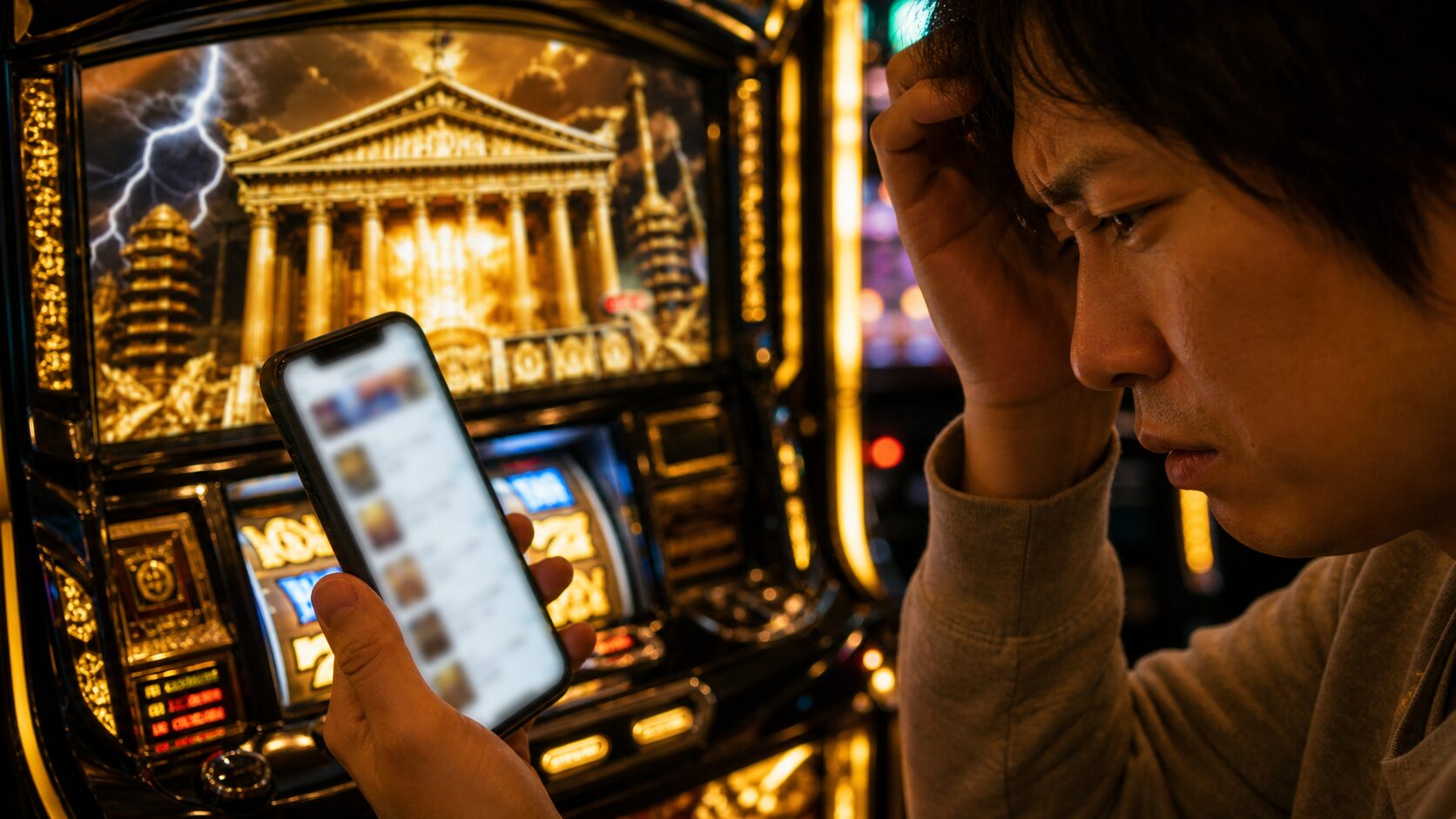 旧作情報とスマスロ版情報を見比べて混同を避けるスマスロ ミリオンゴッドの打ち手